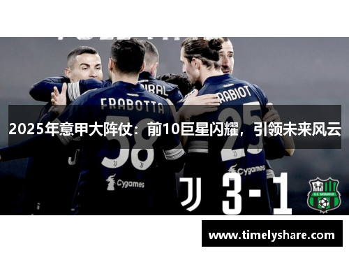 2025年意甲大阵仗：前10巨星闪耀，引领未来风云