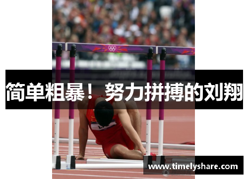 简单粗暴！努力拼搏的刘翔